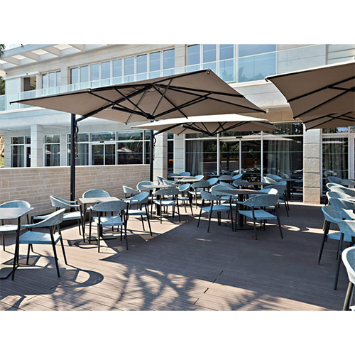 Зонты для кафе с боковой опорой