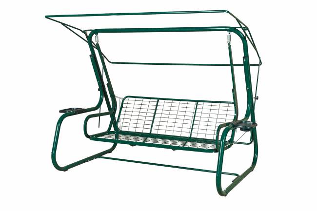 Садовые качели ТОРНАДО LUX зеленые Садовые качели ТОРНАДО LUX зеленые