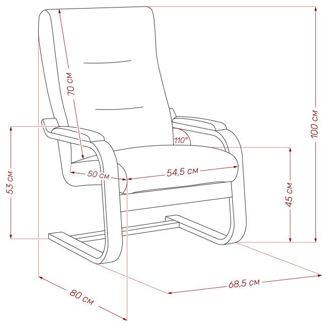 Кресло Leset Оскар Венге V43 зелёный Кресло Leset Оскар Венге V43 зелёный