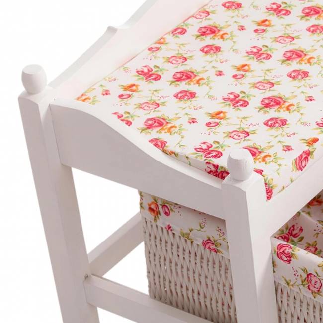 Обувница с 2-я корзинами Secret De Maison RIMI ( mod. TT-BH003 ), белый