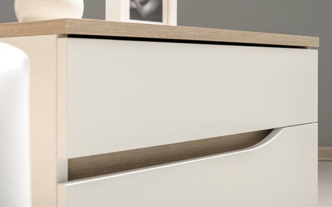 Муссон Спальня № 16 цвет белый/дуб эндгрейн элегантный, ортопед