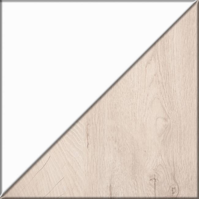 Муссон Спальня № 16 цвет белый/дуб эндгрейн элегантный, ортопед