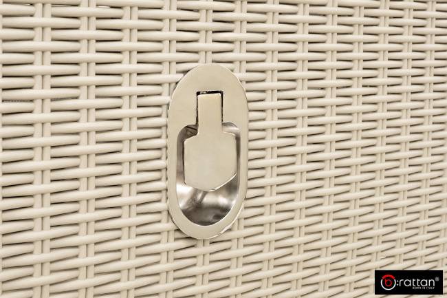 Комплект уличной мебели MANCHESTER SET 2, цвет серый