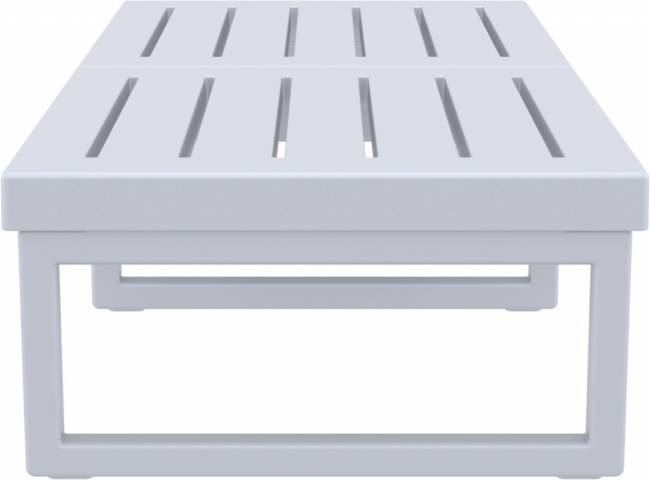 Комплект пластиковой мебели Mykonos XL серебристый, бежевый