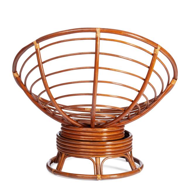 Кресло-качалка PAPASAN/ПАПАСАН w 23/01 B /без подушки/ 115х78х104 см, Pecan (орех) Pecan (орех)