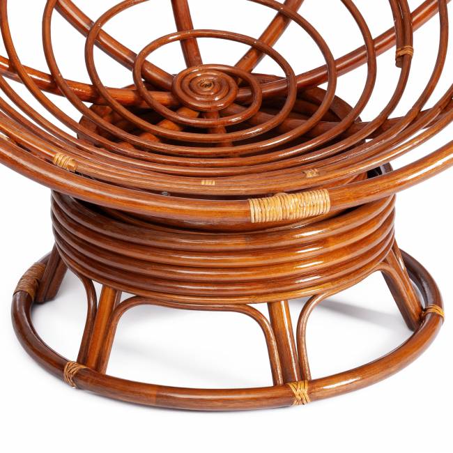 Кресло-качалка PAPASAN/ПАПАСАН w 23/01 B /без подушки/ 115х78х104 см, Pecan (орех) Pecan (орех)