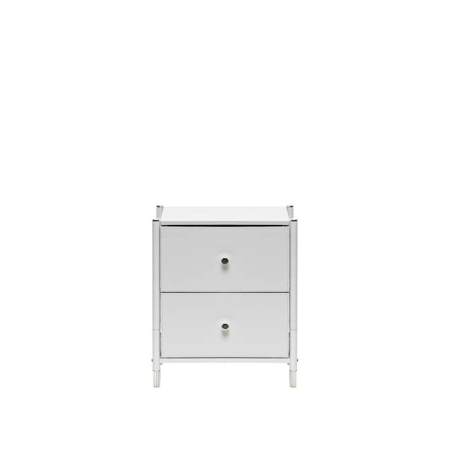 Комод Leset Хайди 2 ящика Белый Белый