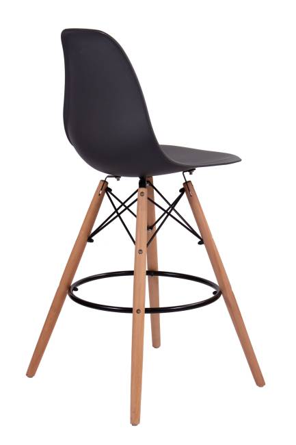 Стул Eames барный, темно-серый Стул Eames барный, темно-серый