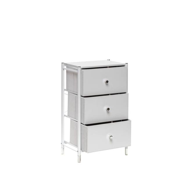 Комод Leset Хайди 3 ящика Белый Белый Комод Leset Хайди 3 ящика Белый Белый
