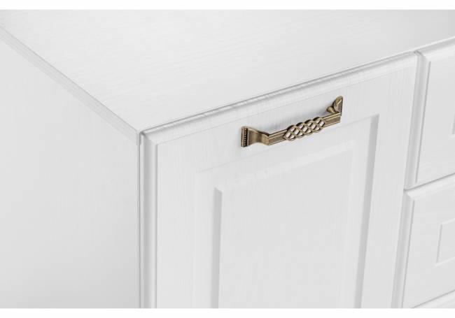 Комод Ливерпуль белый / ясень ваниль НМ-1012-100