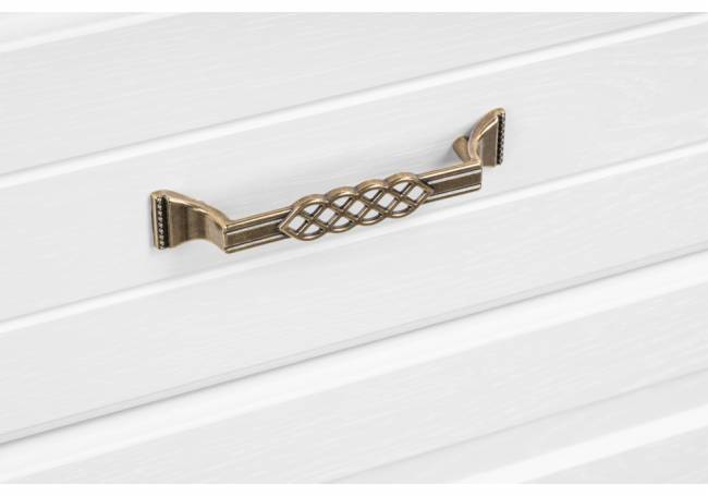 Комод Ливерпуль 10.103.01 белый / ясень ваниль