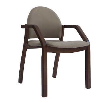 Обеденная группа Брамос К 100 орех со стульями Джуно орех бежевый