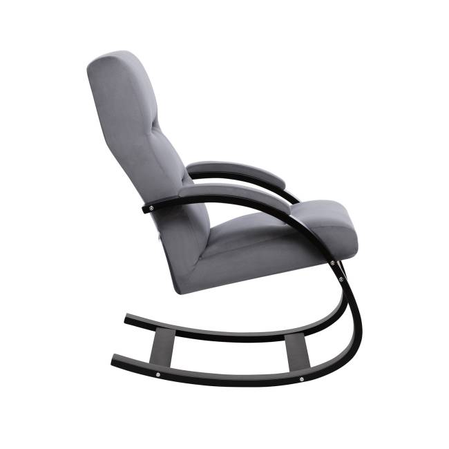 Кресло-качалка Leset Милано Венге V32 серый