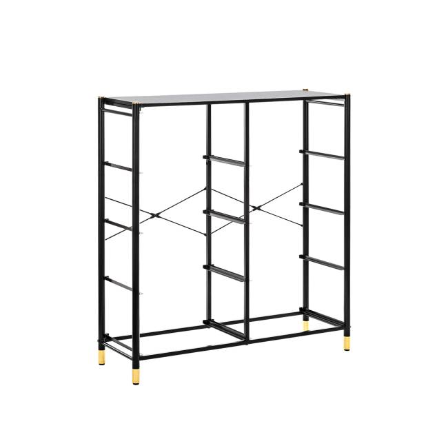 Комод Leset Хайди 8 ящиков Чёрный Чёрный