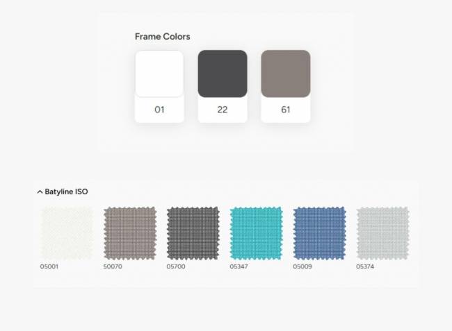 Шезлонг-лежак металлический Wave Paint тортора, бирюзовый 1910х715х300 мм