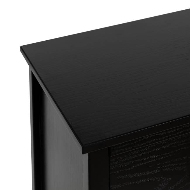 Комод Leset Токе 3 ящ. Чёрный Комод Leset Токе 3 ящ. Чёрный