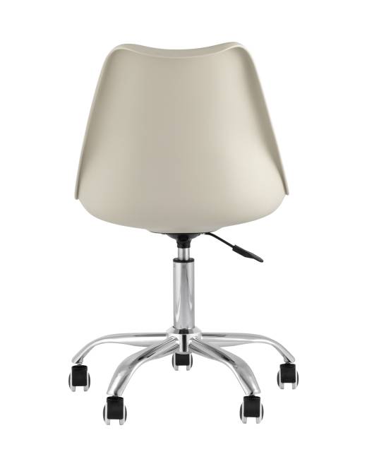 Стул офисный BLOK NEW пластиковый бежевый