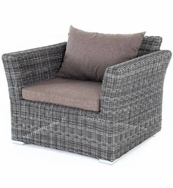 "Капучино" кресло из искусственного ротанга, цвет графит "Капучино" кресло из искусственного ротанга, цвет графит