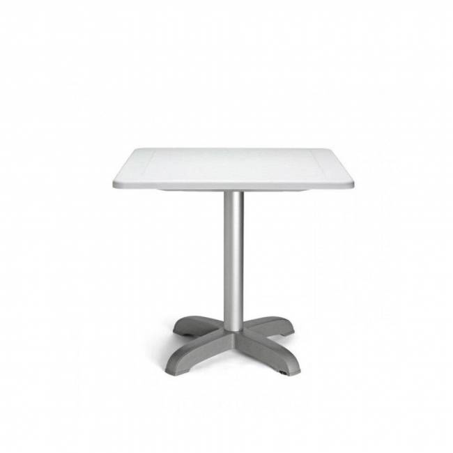 Столешница пластиковая квадратная для подстолья Dodo, Domino Folding лен 700х700 мм