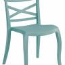 Стул пластиковый XSera-S голубой 490х550х840 мм
