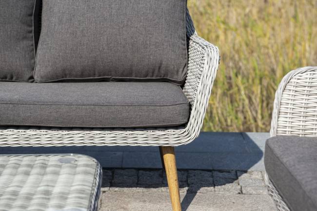 "Прованс" лаунж-зона плетеная из искусственного ротанга, цвет бежевый