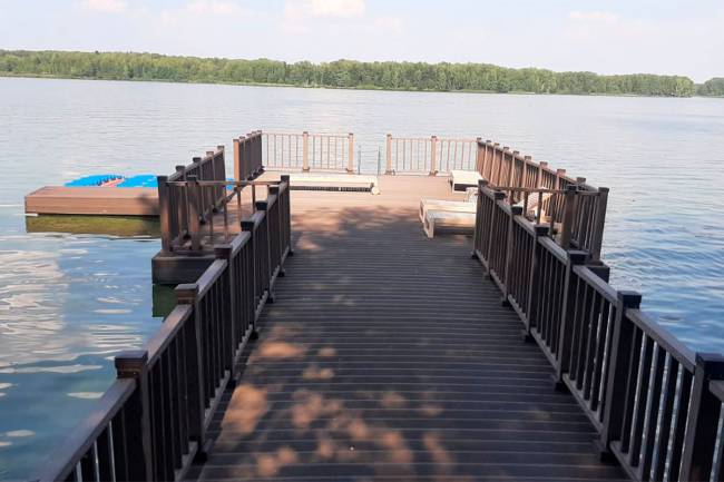 Террасная доска Deckron Woodlike 153*28*4000, венге