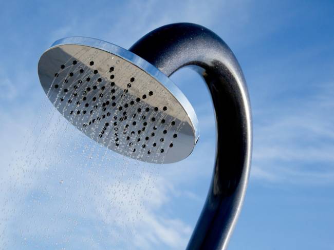 Душ уличный Funny Yin T 345 антрацит 170х170х2320 мм