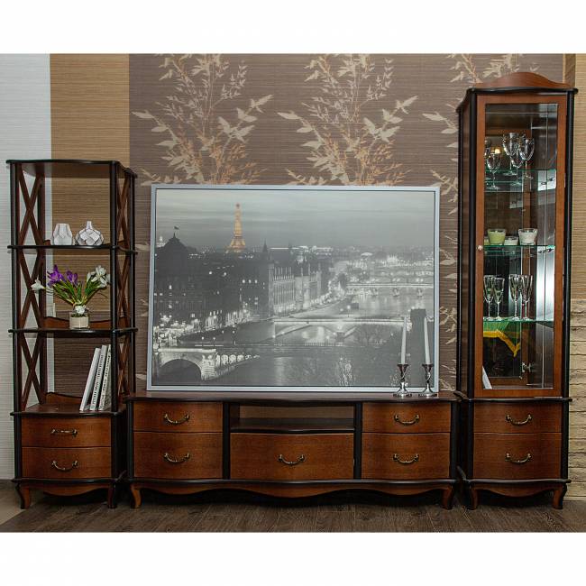 ТВ-тумба Джульетта-2 орех Л ТВ-тумба Джульетта-2 орех Л