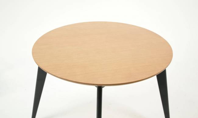 Стол Сканди К 100 чёрное дерево/натур