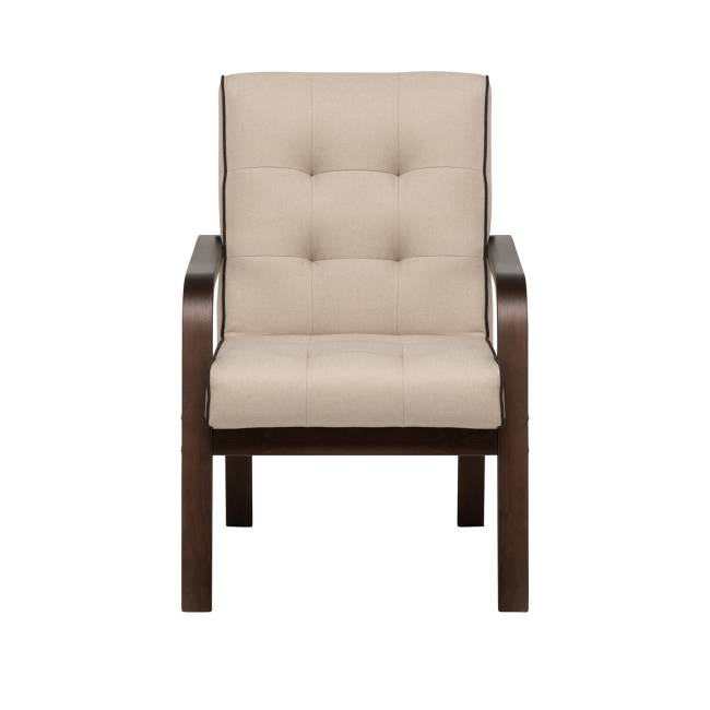 Кресло Leset Модена Орех текстура Malmo 05, кант Malmo 28