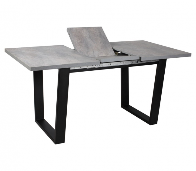 Стол обеденный раздвижной "ХАГЕН" , цемент Стол обеденный раздвижной "ХАГЕН" , цемент