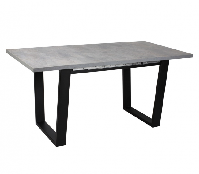 Стол обеденный раздвижной "ХАГЕН" , цемент Стол обеденный раздвижной "ХАГЕН" , цемент