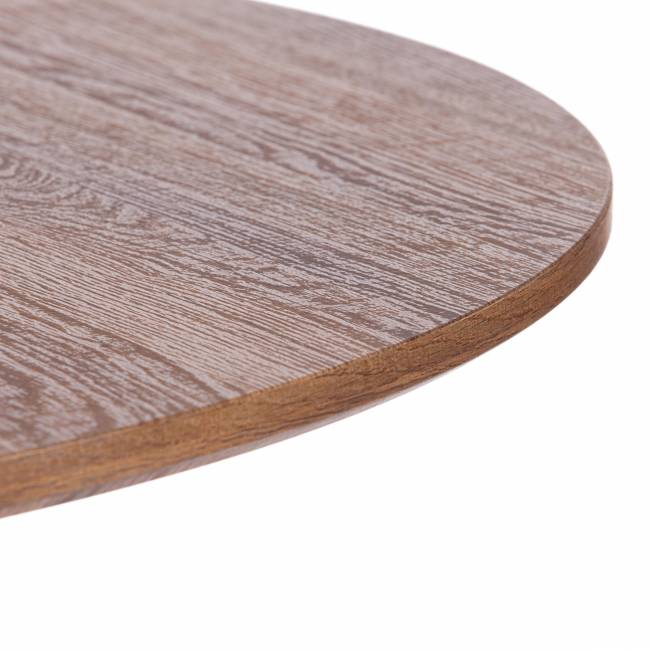 Стол RUSTO (mod. 283) МДФ/металл, D100 х 75 см, Black (Черный) / Walnut (Орех) 10 Стол RUSTO (mod. 283) МДФ/металл, D100 х 75 см, Black (Черный) / Walnut (Орех) 10