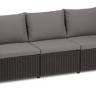 Диван Калифорния 3-х местный (California 3 Sofa), графит