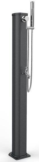 Душ уличный для ног Jolly Go JG 185 антрацит 200х185х1150 мм