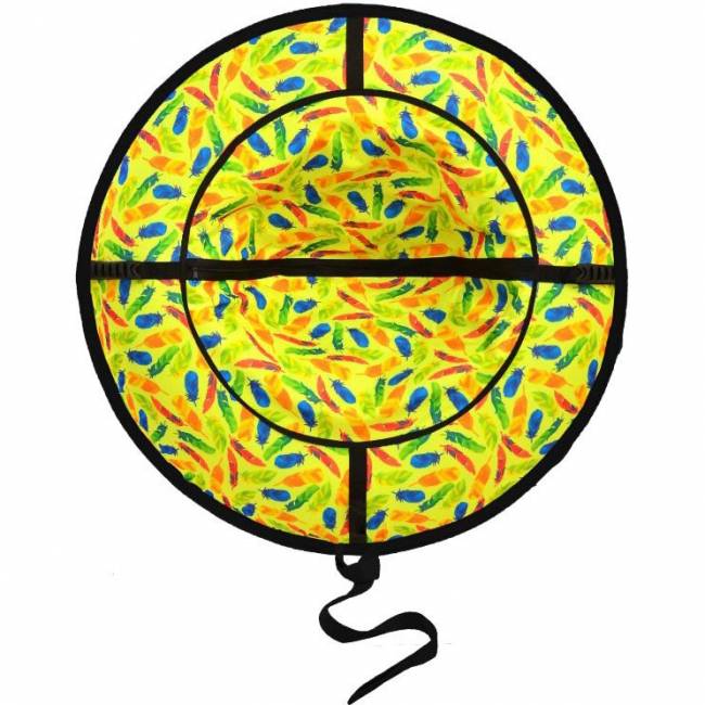 Санки надувные "Ватрушка" серия ДИЗАЙН с молнией ВСД/5М 110 см