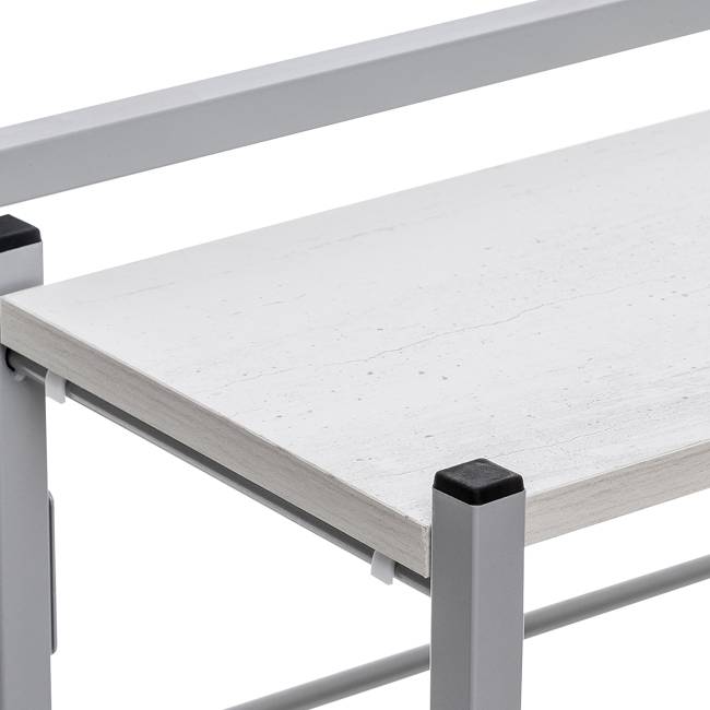 Стеллаж раскладной Leset Пако 800 Серый Стеллаж раскладной Leset Пако 800 Серый