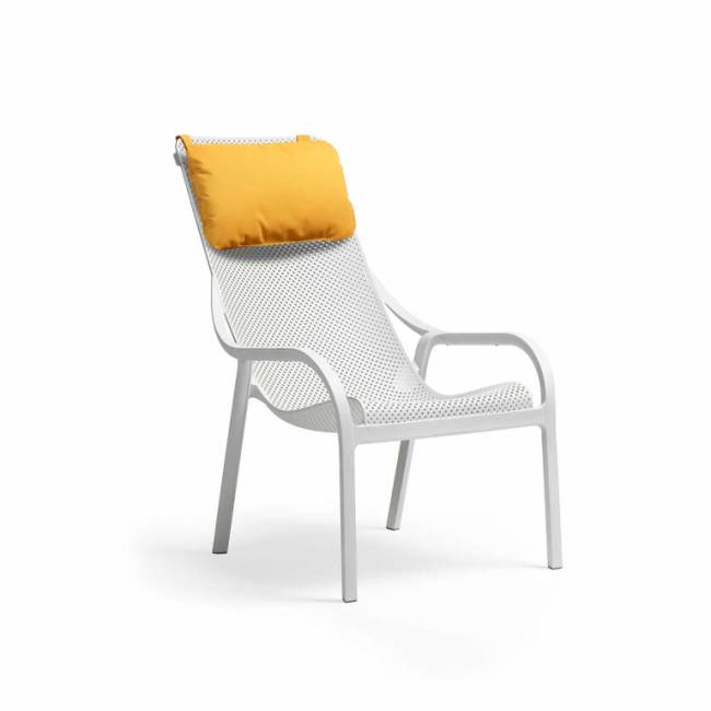 Подушка-подголовник для лаунж кресла Net Lounge горчичный 465х290х70 мм Подушка-подголовник для лаунж кресла Net Lounge горчичный 465х290х70 мм