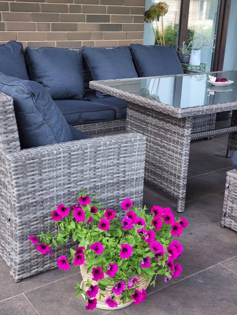 ZORRO PLUS серый комплект мебели из искусственного ротанга ZORRO PLUS серый комплект мебели из искусственного ротанга