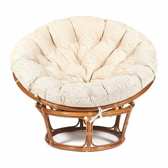 Кресло PAPASAN/ПАПАСАН 23/01 W /с подушкой/ диаметр подушки 129 см, 115х101х104 см, Pecan (орех), ткань Старт Pecan (орех) Кресло PAPASAN/ПАПАСАН 23/01 W /с подушкой/ диаметр подушки 129 см, 115х101х104 см, Pecan (орех), ткань Старт Pecan (орех)