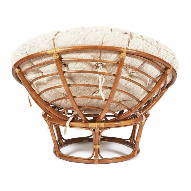 Кресло PAPASAN/ПАПАСАН 23/01 W /с подушкой/ диаметр подушки 129 см, 115х101х104 см, Pecan (орех), ткань Старт Pecan (орех) Кресло PAPASAN/ПАПАСАН 23/01 W /с подушкой/ диаметр подушки 129 см, 115х101х104 см, Pecan (орех), ткань Старт Pecan (орех)