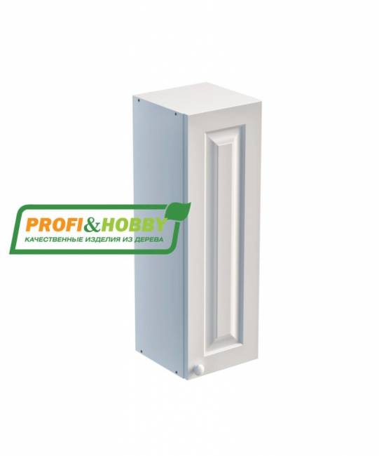 Шкаф навесной 300 х 300 х 900 филенка, сосна, без покраски