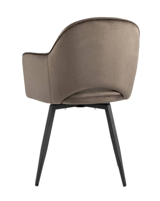 Стул Венера вращающийся велюр коричневый 2 шт Стул Венера вращающийся велюр коричневый 2 шт