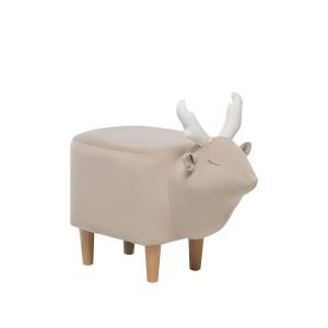 Пуф Leset Maral COMBI V18 бежевый, компаньон V01 белый Бук