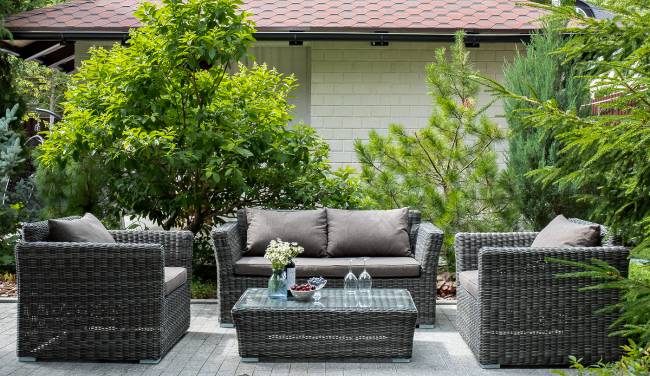 "Капучино Сингл" лаунж-зона из искусственного ротанга, цвет графит "Капучино Сингл" лаунж-зона из искусственного ротанга, цвет графит