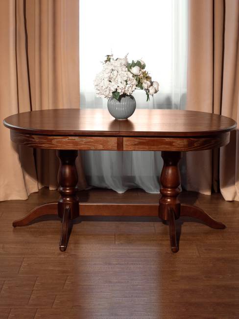 Стол обеденный Тарун 3 раздвижной орех 150/200*84