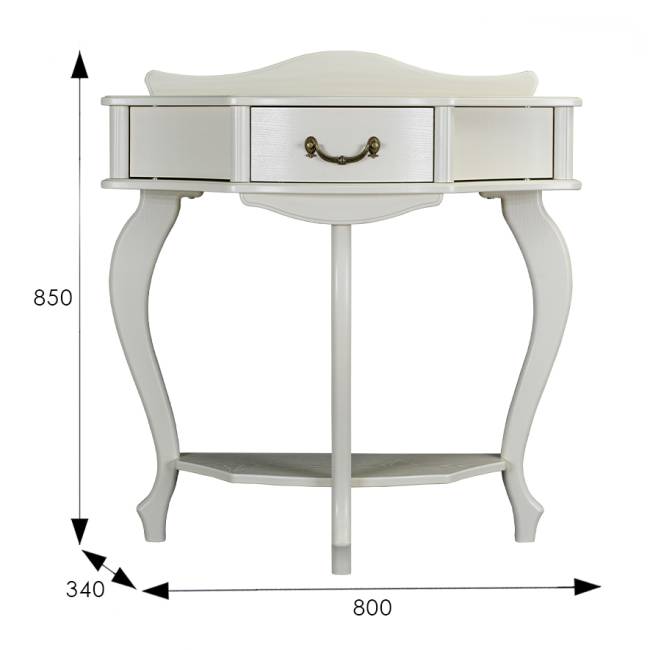 Консоль Джульетта дуб шампань Л