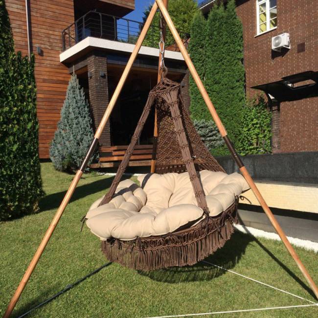 Каркас МАЙЯ (дерево) для подвесных кресел GARTAGENA и ARUBA Каркас МАЙЯ (дерево) для подвесных кресел GARTAGENA и ARUBA