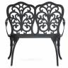 Скамья Secret De Maison Symphonie  сплав металла/алюминий, 95х56х92см, черный черный сплав металла/алюминий